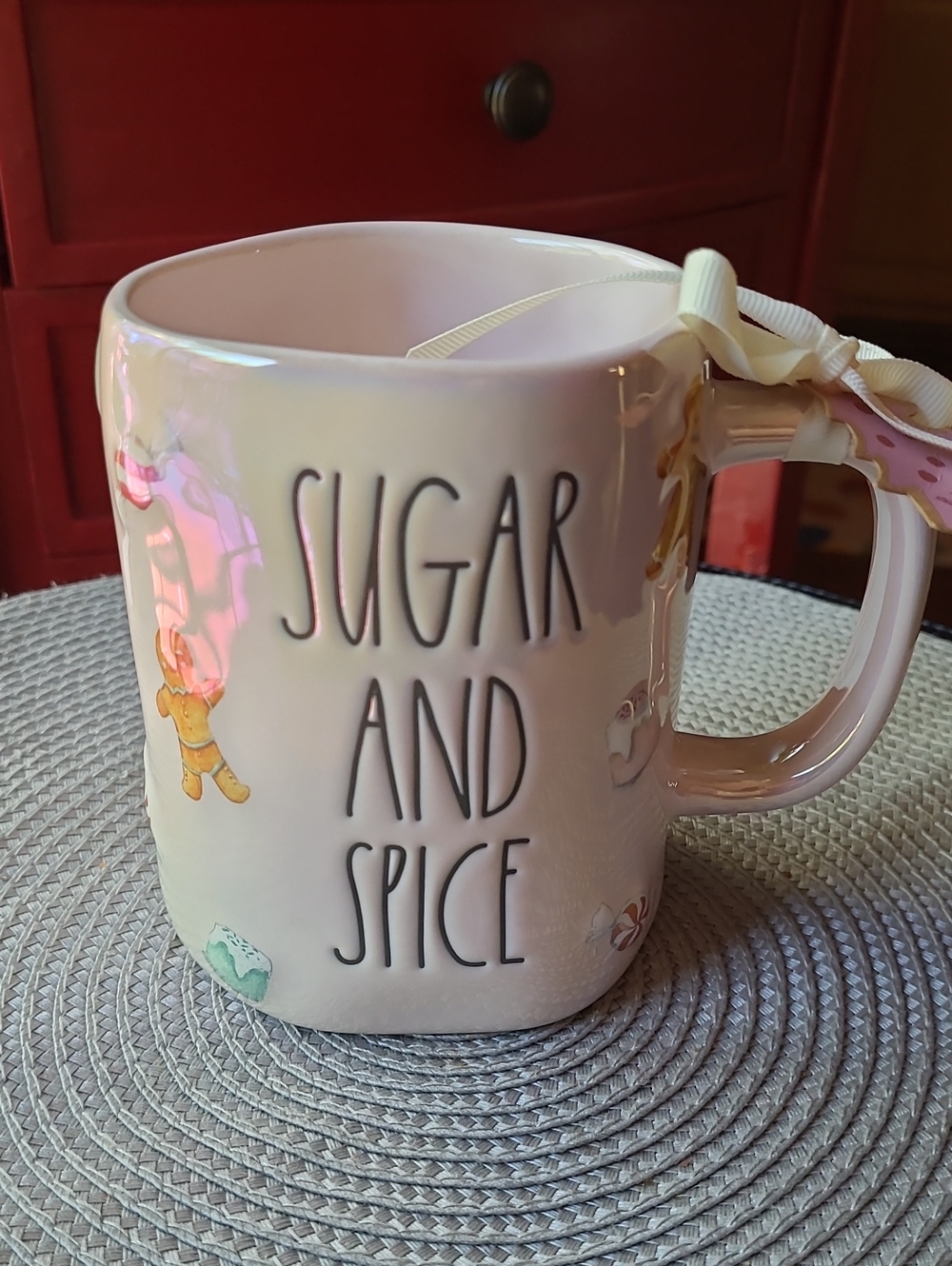 Rae Dunn Sugar and Spice Iridescent Mug